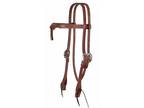 7149 Hermann Oak Harness Futurity Browband Headstall