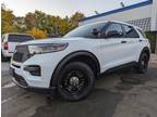 2022 Ford Explorer Police AWD 67 Engine Idle Hours Only Backup Camera