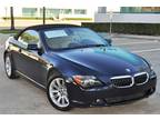 2006 BMW 6-Series 650i Convertible