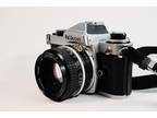 Excellent Nikon FE SLR 35mm Film Camera Ai-s Ais 50mm f1.8 Lens TESTED