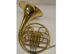 Set/Lot 1 French Horn, 1 Trumpet, 1 Tenor Trombone, 1 Cornet (Conn, Reynolds)