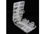 20 Compartments Tackle Box Lures Hooks Beads Fishing Accessories Storage Case