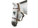 Light Weight Halter Bridle with Reins - Premium Leather