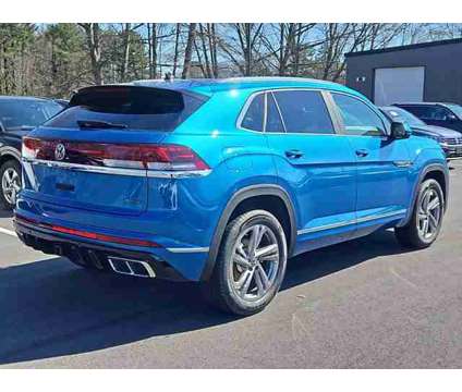 2024 Volkswagen Atlas Cross Sport 2.0T SEL R-Line is a Blue 2024 Volkswagen Atlas Car for Sale in Auburn MA