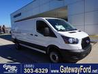 2023 Ford Transit White, 25 miles