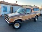 1984 Ford RANGER XLT 4-SPD MANUAL 4X4 - LOCK HUBS - 1 OWNER, CLEAN TITLE