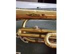 Vintage 1965 CONN Shooting Star Cornet with Case & No Mouthpiece SN:E54616