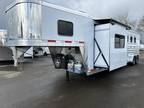 2023 Exiss Escape 7410 4H - LQ w/dinette - 6' slideout! 7' W 4 horses