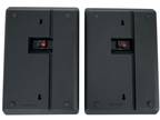 2 Rockville RockSlim Black Home Theater 5.25" 240w Easy Wall Mount Slim