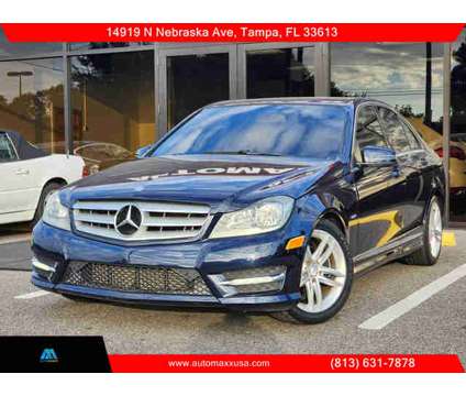 2012 Mercedes-Benz C-Class for sale is a Blue 2012 Mercedes-Benz C Class Car for Sale in Tampa FL