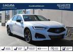 2023 Acura TLX Silver|White, 20 miles