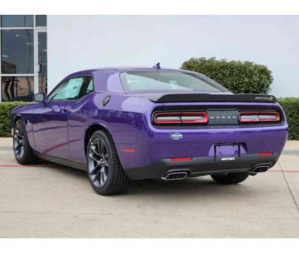 2023NewDodgeNewChallengerNewRWD is a Purple 2023 Dodge Challenger R/T Scat Pack Coupe in Lewisville TX
