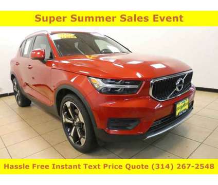 2020 Volvo XC40 Momentum is a Red 2020 Volvo XC40 Car for Sale in Saint Louis MO