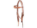 Copper Dots Browband Headstall