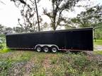 GIANT Haulmark Heavy Duty 42 Cargo Enclosed Utility Trailer Car Hauler 12K OBO