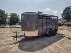 2024 S&S Manufacturing 6 x 16 x 6.6 Livestock Trailer