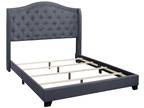 Black stone Upholstered bed- twin size