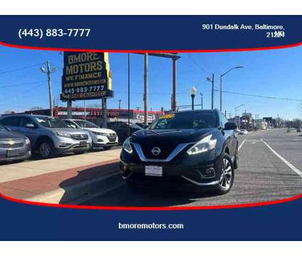 2016 Nissan Murano for sale is a Black 2016 Nissan Murano Car for Sale in Baltimore MD