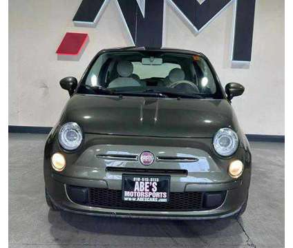 2013 FIAT 500 for sale is a Green 2013 Fiat 500 Model Car for Sale in Sacramento CA