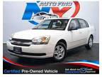 2005 Chevrolet Malibu CLEAN CARFAX, ONE OWNER, SUNRO