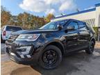 2017 Ford Explorer Police AWD Red & Blue Light Bar and LED Lights, Console