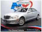 2008 Mercedes-Benz S-Class 4MATIC V8, AWD, NAVIGATION, VE