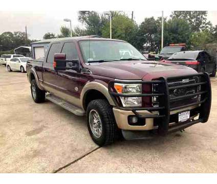 2011 Ford F250 Super Duty Crew Cab for sale is a Red 2011 Ford F-250 Super Duty Car for Sale in Houston TX