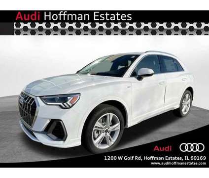 2024 Audi Q3 S line Premium Plus is a White 2024 Audi Q3 Car for Sale in Hoffman Estates IL