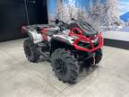 2024 Can-Am Outlander X MR 1000R Silver & Red ATV for Sale