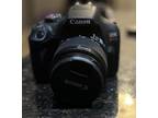 Canon EOS Rebel T7 24.1MP DSLR Camera with 18-55mm,50mm Lens,8gb SD Card