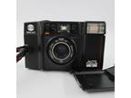Vintage Minolta AF-SV 35mm Point & Shoot Auto Focus V Black Film Camera