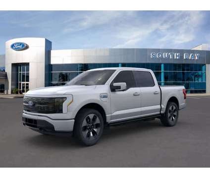 2024NewFordNewF-150 LightningNew4WD SuperCrew 5.5 Box is a Silver 2024 Ford F-150 Car for Sale in Hawthorne CA