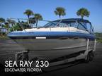 1988 Sea Ray 230 Cuddy Cabin Boat for Sale