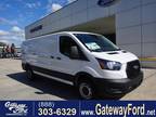 2023 Ford Transit White, 20 miles