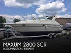 1998 Maxum 2800 SCR Boat for Sale