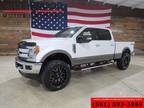 2019 Ford F-250 Super Duty Lariat 4x4 Diesel Financing LIFTED 22s White CLEAN -