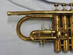 1928 Conn 2B New World Symphony trumpet, gold colored, great playing survivor