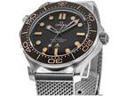 New Omega Seamaster Diver 300 M James Bond 007 Men's Watch