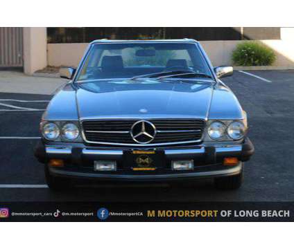1987 Mercedes Benz 560 SL for sale is a Blue 1987 Mercedes-Benz 560 Model Car for Sale in Long Beach CA