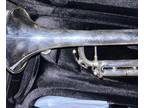 Working Jupiter JTR-1100 Silver Trumpet. No reserve. As is Needs cleaned up.