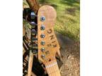 New Solid Electric Guitar 6 String Gold Leaf Prince Model Lightweight W/ Gig Bag