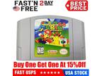 Super Mario 64 Video Game Cartridge Console Card For Nintendo N64 US Version