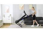 FYC Folding Treadmill with Auto Incline - 330lbs 3.25HP Foldable for Home