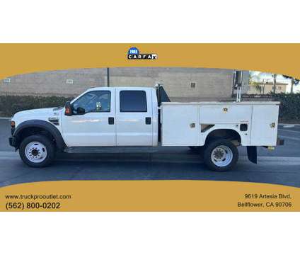 2008 Ford F450 Super Duty Crew Cab &amp; Chassis for sale is a White 2008 Ford F-450 Car for Sale in Bellflower CA