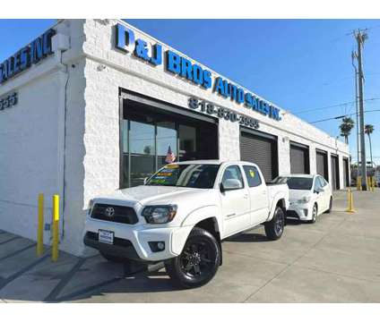 2014 Toyota Tacoma Double Cab for sale is a White 2014 Toyota Tacoma Double Cab Car for Sale in Pacoima CA