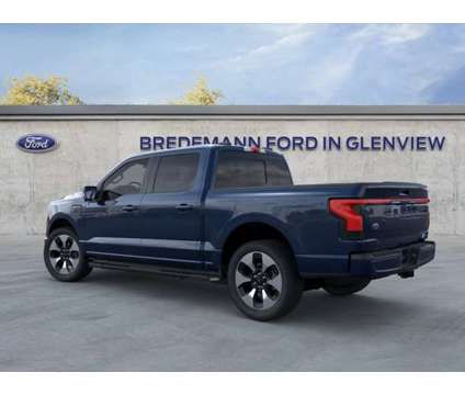 2023 Ford F-150 Lightning Platinum is a Blue 2023 Ford F-150 Car for Sale in Glenview IL
