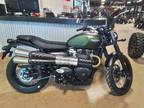2024 Triumph Scrambler 900 Matte Khaki Green Motorcycle for Sale