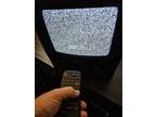 Symphonic SC309C 9" TV VCR VHS Combo Player A/V Retro TV With Remote