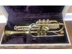 1947 Reynolds Cornet Brass Instrument - with Case - NO RESERVE!