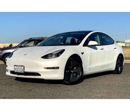 2022 Tesla Model 3 Long Range is a White 2022 Tesla Model 3 Long Range Car for Sale in Chico CA